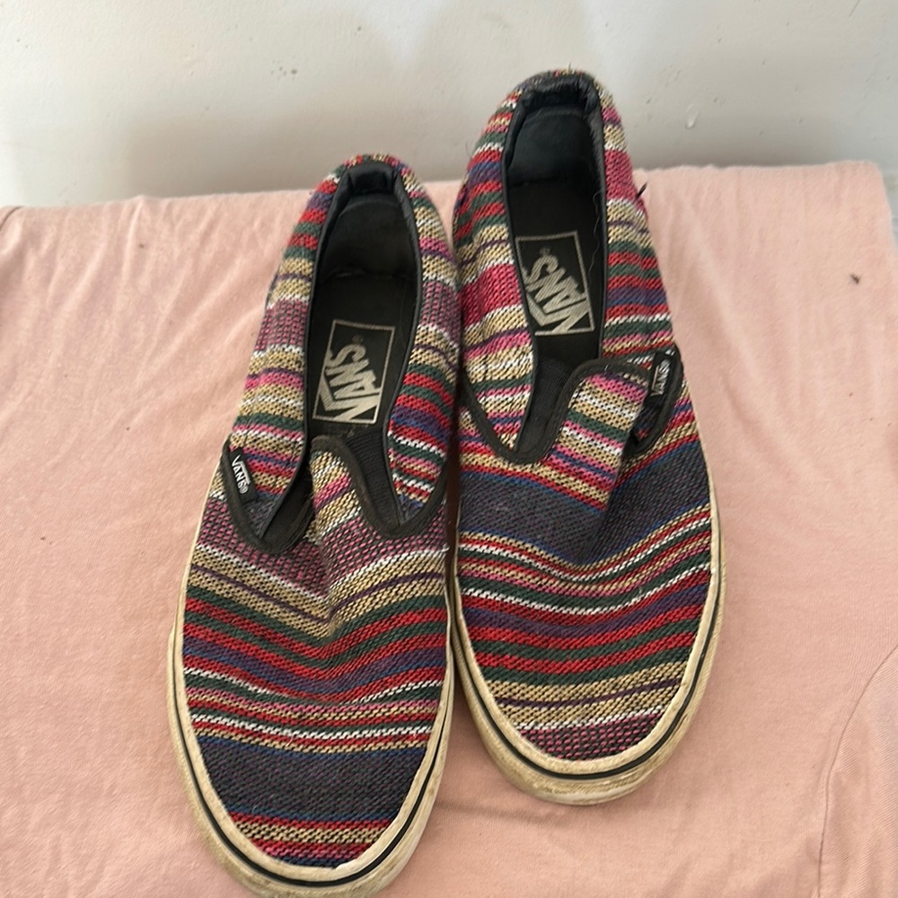 Vans Multicolor Slip-On Shoes